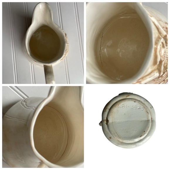 Americana Vintage Ceramic Handmade Pottery Vase Pitcher Great Seal of U.S. Rare - Picture 6 of 12